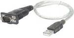 Manhattan USB, Seriell Adapterkabel [1x USB 1.1 Stecker A - 1x D-SUB-Stecker 9pol.]