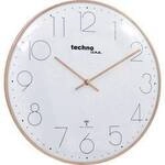 Techno Line WT 8235 gold optik Funk Wanduhr 35 cm x 350 mm x 350 mm x 25 mm Ros&eacute;gold
