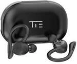 Tie Studio TBE1018 In Ear Kopfh&ouml;rer Bluetooth&reg; Schwarz Wasserbest&auml;ndig, Ohrb&uuml;gel