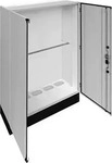 HAGER FR25H2, Hager Schrank 1300 x 2050 x 400 Stahl Lichtgrau (RAL 7035) 1 St.