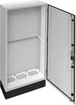 HAGER FR13E2, Hager FR13E2 Schrank 800 x 1900 x 275 Stahl Lichtgrau (RAL 7035) 1 St.