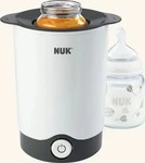 NUK 10256378, NUK Thermo Express Babykostw&auml;rmer Wei&szlig;, Schwarz