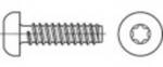 TOOLCRAFT 149562 Linsenblechschrauben 5.5 mm 32 mm T-Profil Stahl galvanisch verzinkt