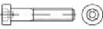 TOOLCRAFT 139404 Zylinderschrauben M6 110 mm Innensechskant DIN 6912 Stahl galvanisch