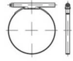 TOOLCRAFT TO-5395119 Schlauchschelle DIN 3017 Stahl (W1) Form C1 galvanisch verzinkt
