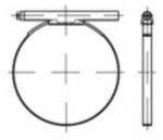 TOOLCRAFT 137697 Schlauchschelle Schlauchschellen 9 mm Stahl galvanisch verzinkt 50