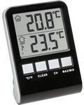 TFA Dostmann Palma Poolthermometer Schwarz 30.3067.10