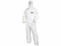 uvex 9871014 Einwegschutzanzug 5/6 comfort Kleider-Größe: XXXL Weiß