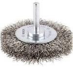 Bosch Accessories Scheibenb&uuml;rste, gewellt, rostfrei, 70 mm, 0,3 mm, 15 mm, 4500 U/