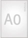 Maul MAULstandard 6604008 Klapprahmen Silber 1 x DIN A0 1 St. (B x H x T) 885 x 1233