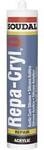 Soudal REPACRYL Spachtelmasse Herstellerfarbe Wei&szlig; 83406184 310 ml