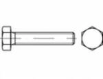 TOOLCRAFT TO-5368239 Sechskantschraube M24 30 mm Au&szlig;ensechskant Edelstahl A4 1 St.