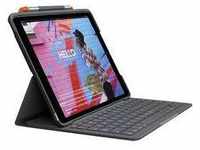 Logitech Slim Folio Tablet-Tastatur mit Hülle Passend für Marke (Tablet): Apple