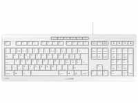 CHERRY Stream USB Tastatur Schweiz, QWERTZ, Windows® Hellgrau
