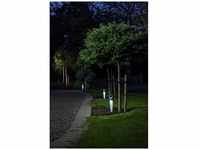 Konstsmide Solar-Gartenstrahler Assisi 7810-000 2er Set LED 2 W RGBW Weiß