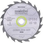 Metabo CORDLESS CUT WOOD 628294000 Kreiss&auml;geblatt 165 x 20 x 1.1 mm...