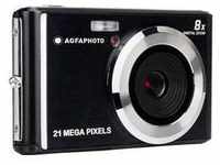 AgfaPhoto DC5200 Digitalkamera 21 Megapixel Schwarz, Silber DC5200-BK