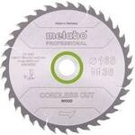 Metabo CORDLESS CUT WOOD 628295000 Kreiss&auml;geblatt 165 x 20 x 1.1 mm Z&auml;hneanzahl: 36