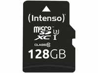 INTENSO 3433491, Intenso Professional microSDXC-Karte 128 GB Class 10, UHS-I inkl.