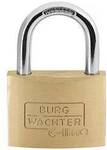 Burg W&auml;chter 3061 Vorh&auml;ngeschloss 45.00 mm verschieden schlie&szlig;end Messing
