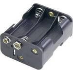 Goobay 11467 Batteriehalter 6x Mignon (AA) Druckknopfanschluss (L x B x H) 58 x 28 x