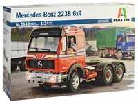 Italeri 3943 Mercedes-Benz 2238 6x4 Truckmodell Bausatz 1:24