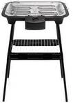 TRISTAR BQ-2883, Tristar BQ-2883 Elektro Standgrill mit Standfu&szlig; Schwarz