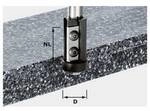 Festool 491120 Wendeplatte L&auml;nge 89 mm Produktabmessung, &Oslash; 21 mm Arbeits-L&auml;nge 30