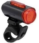 FISCHER FAHRRAD Fahrrad-R&uuml;cklicht TWIN LED Schwarz 50326