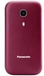 PANASONIC KX-TU400EXR, Panasonic KX-TU400 Senioren-Klapp-Handy SOS-Funktion Rot