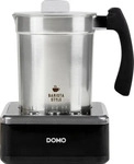 DOMO DO717MF, DOMO DO717MF Milchaufsch&auml;umer Edelstahl, Schwarz 650 W