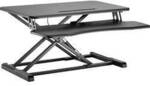 LogiLink EO0033 Sitz-Steh-Schreibtischaufsatz H&ouml;hen-Bereich: 100 bis 505 mm Schwarz