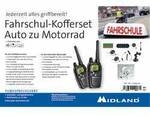 Midland Fahrschul-Kofferset Car to Bike G7 Pro C1090.S7 PMR/LPD-Handfunkger&auml;t...