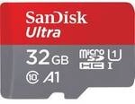 SanDisk Ultra&reg; microSDHC microSDHC-Karte 32 GB Class 10, UHS-I inkl. SD-Adapter