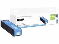 KMP Druckerpatrone Kompatibel ersetzt HP 991X, M0J90AE Cyan H185X 1767,4003