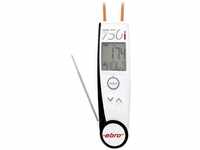 ebro TLC 750i Infrarothermometer und Einstichthermometer (HACCP) Optik 2:1 -50...