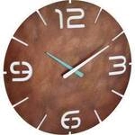 TFA Dostmann 60.3536.08 Funk Wanduhr 35 cm x 35 mm Rost