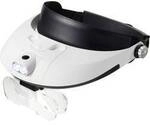 TOOLCRAFT TO-5137806 Kopflupe mit LED-Beleuchtung Vergr&ouml;&szlig;erungsfaktor: 1.0 x, 1.5