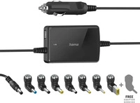 HAMA 00200008, hama 00200008 Universal-Kfz-Notebook-Netzteil Slim & Light, 15-19V/70W