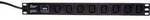 LogiLink PDU8A01 19 Zoll Netzwerkschrank-Steckdosenleiste 1 HE Kaltger&auml;te-Steckdose