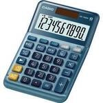 Casio MS-100EM Tischrechner Blau Display (Stellen): 10 solarbetrieben (L x B) 101 mm