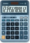 CASIO DF-120EM, Casio DF-120EM Tischrechner Blau Display (Stellen): 12 solarbetrieben