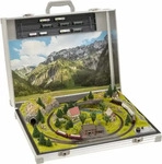 NOCH 88313, NOCH 88313 Z Modellbahnkoffer Serfaus Z M&auml;rklin miniclub Gleis