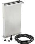 Oase 70774 Waterfall Kit 30 Edelstahl-Wasserfall-Set (L x B x H) 145 x 305 x 600 mm 1