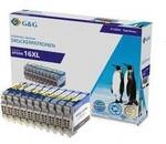 G&G Druckerpatrone ersetzt Epson 16XL, T1636, T1631, T1632, T1633, T1634 Kompatibel