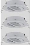 Paulmann 92486 EBL Choose Einbauring 3er Set 10 W Wei&szlig;