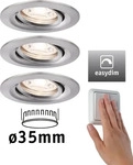 PAULMANN 92973, Paulmann 92973 EBL Nova mini Plus Coin LED-Einbauleuchte 3er Set 4.20