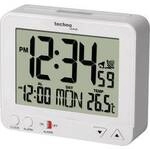 Techno Line WT 195 WHITE Funk Wecker Wei&szlig; Alarmzeiten 1 Gro&szlig;es Display