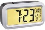 TFA Dostmann 60.2553.01 Funk Wecker Schwarz, Silber Alarmzeiten 1