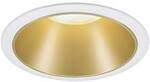 Paulmann 93396 Cole LED-Einbauleuchte LED GU10 Wei&szlig; (matt), Gold